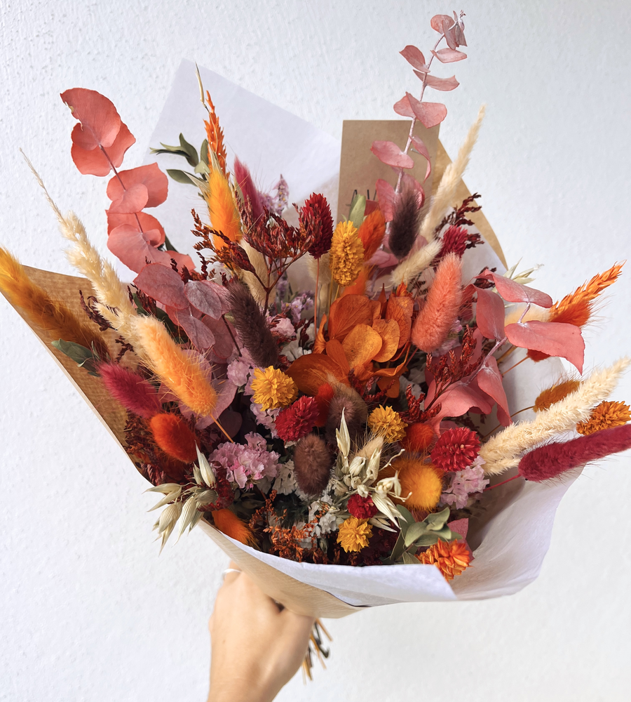 Bouquet fleurs séchées Mirabelle