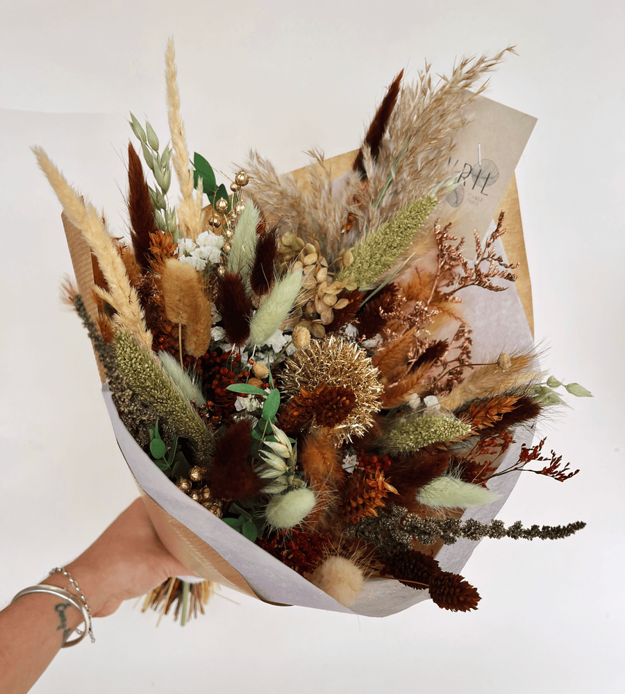 Bouquet de fleurs séchées After-Eight