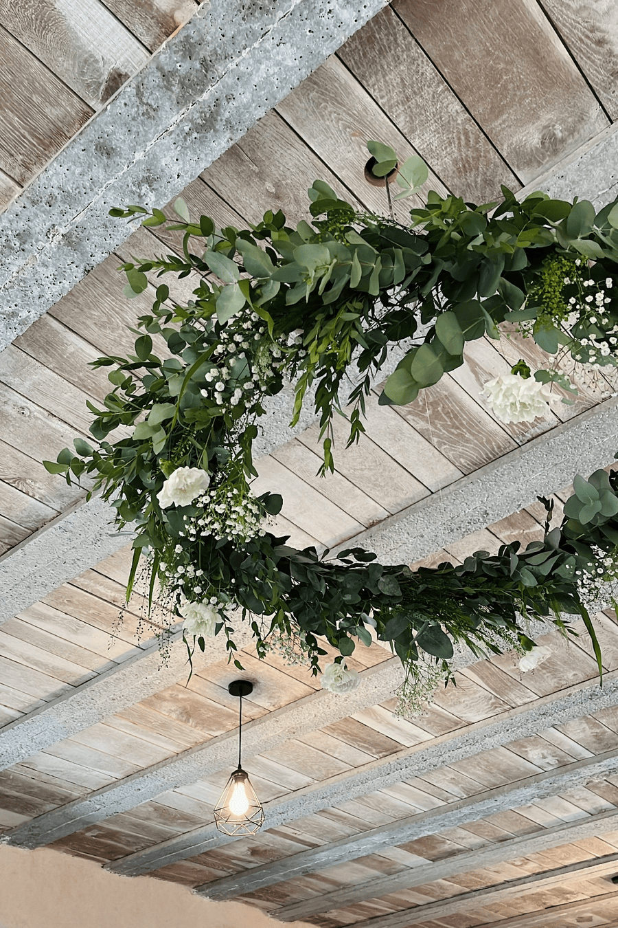 Plafonnier végétal