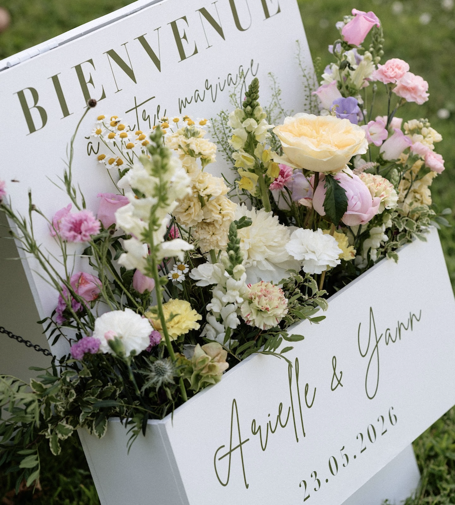 Panneau de bienvenue
